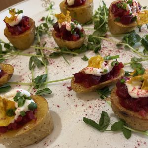 Borscht Canapes